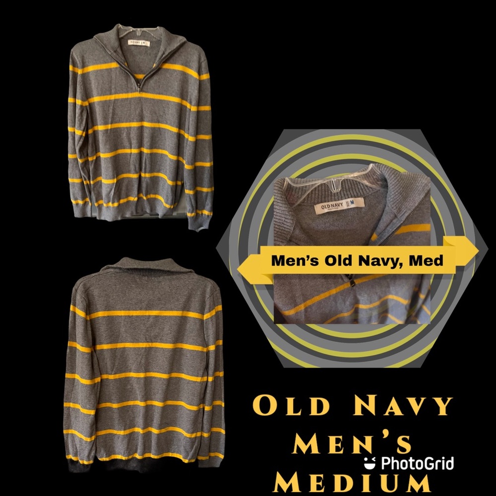 Old Navy men’s Pull over sweater, Medium